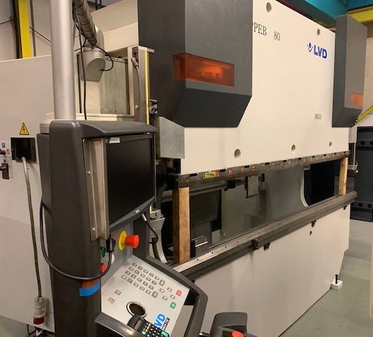 LVD PPEB CAD-CNC 80/25 ST NO 01821 HIGH SPEC CNC PRESS BRAKE - Powell ...