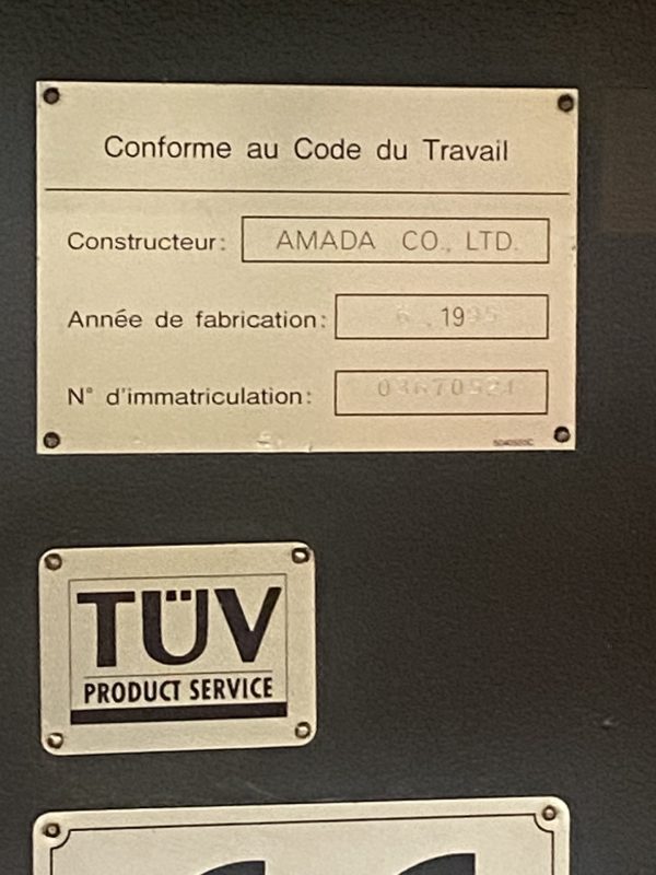AMADA PEGA 367 45 STATION 4 AUTO-INDEXING UNIT CNC PUNCH PRESS - Image 6