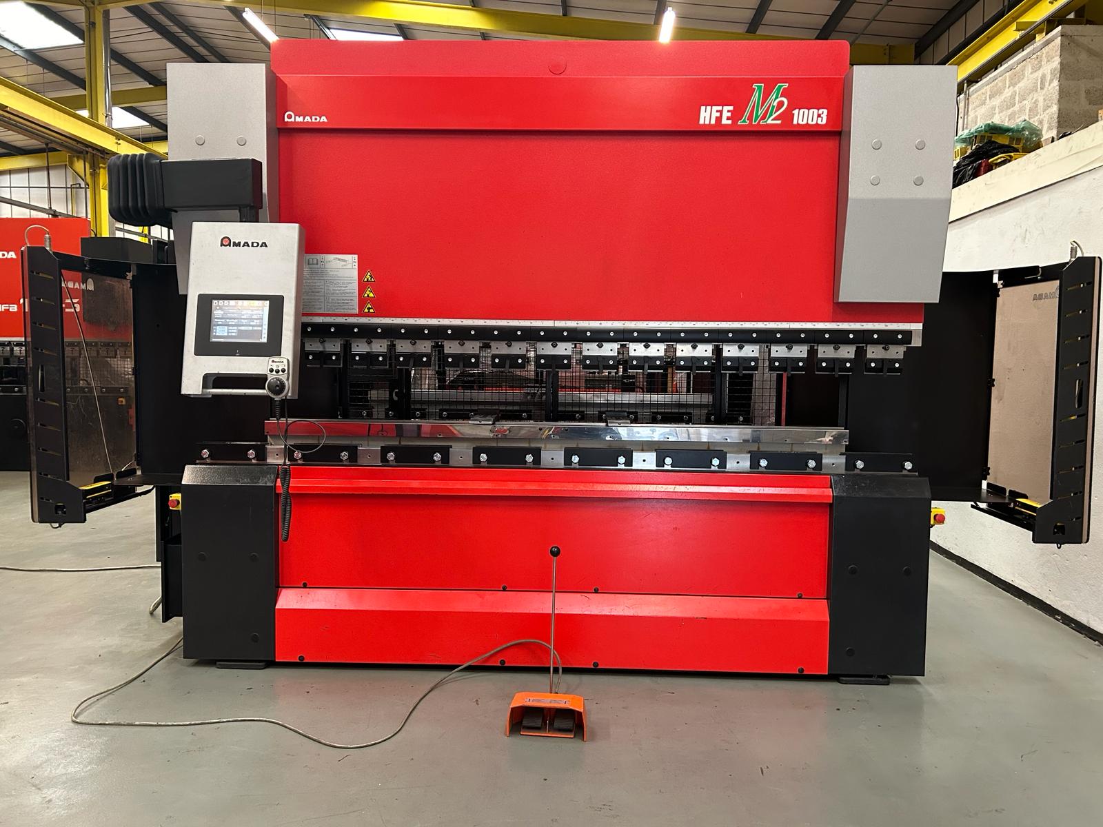 Amada HFE M2  100t 3m, 4 axis Press Brake - Image 4