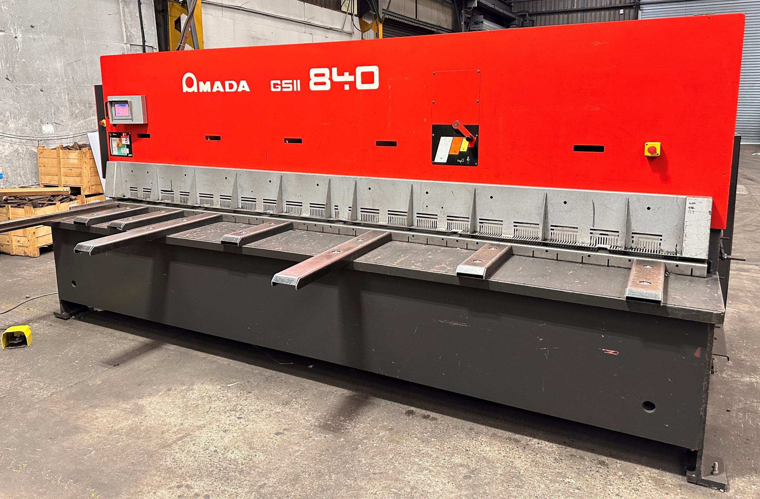 AMADA MODEL GS 11 840 8 mm x 4050 HYDRAULIC - Image 2