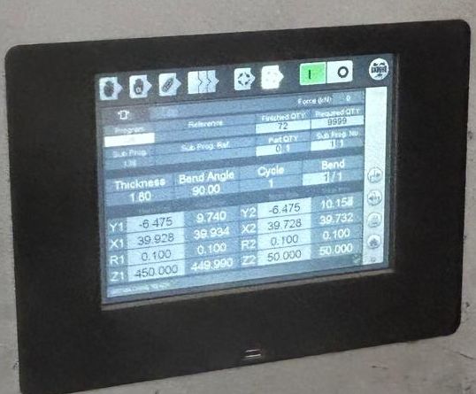 Amada HFE MK2 80 x 2500 , 8 axis Press Brake - Image 2